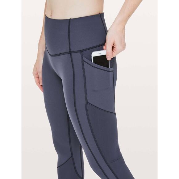 Lululemon All The Right Places Crop II Legging *23" Cadet Blue size 4 - Picture 8 of 8